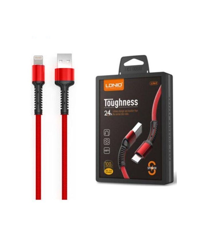 545454 كابل شارژ آيفون LDNIO LS63 - Image 1