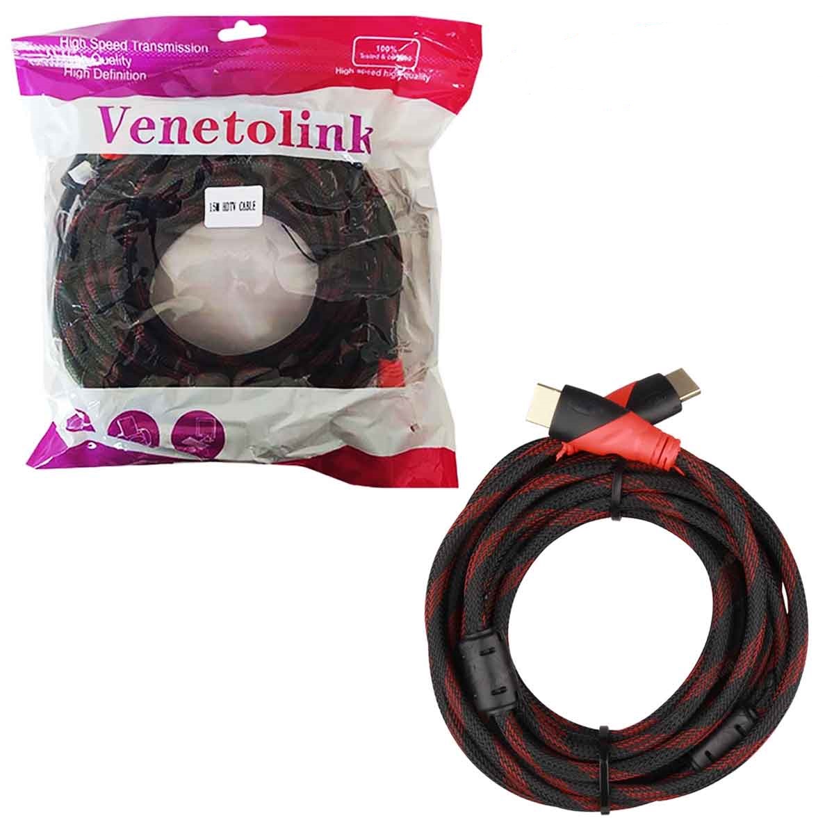 كابلVENETOLINK PVC HDMI 3M كابلVENETOLINK PVC HDMI 3M - Image 1