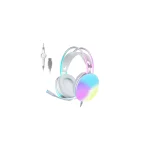 هدست سیم دار گیمینگ AULA S505 USB سبز - Image 2