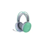 هدست سیم دار گیمینگ AULA S505 USB سبز