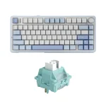 کیبورد بی سیم گیمینگ AULA F75 ICE VEIN SWITCH