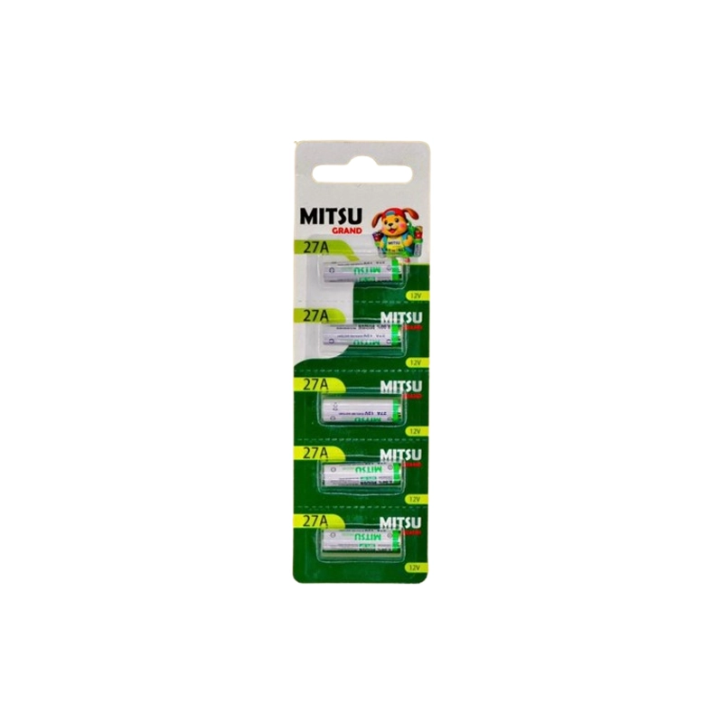 باطری ریموتی MITSU 27A پنج تایی باطری ریموتی MITSU 27A پنج تایی - Image 1