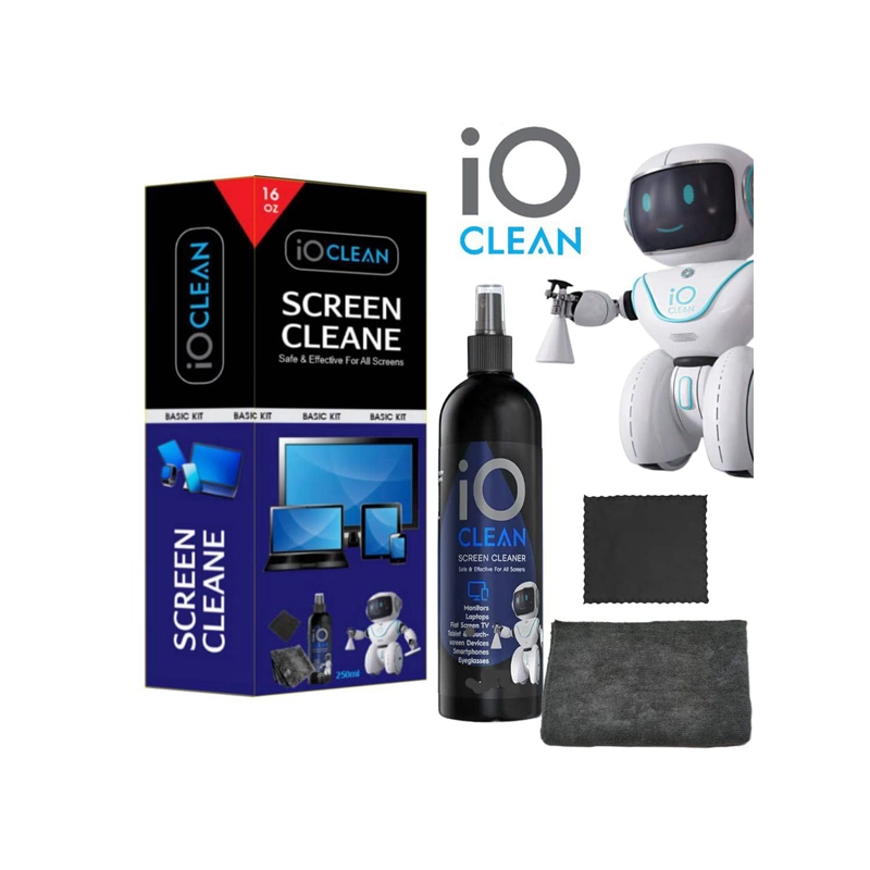 پاک کننده صفحه نمایش با سری اسپری iO CLEAN BASIC KIT پاک کننده صفحه نمایش با سری اسپری iO CLEAN BASIC KIT - Image 1