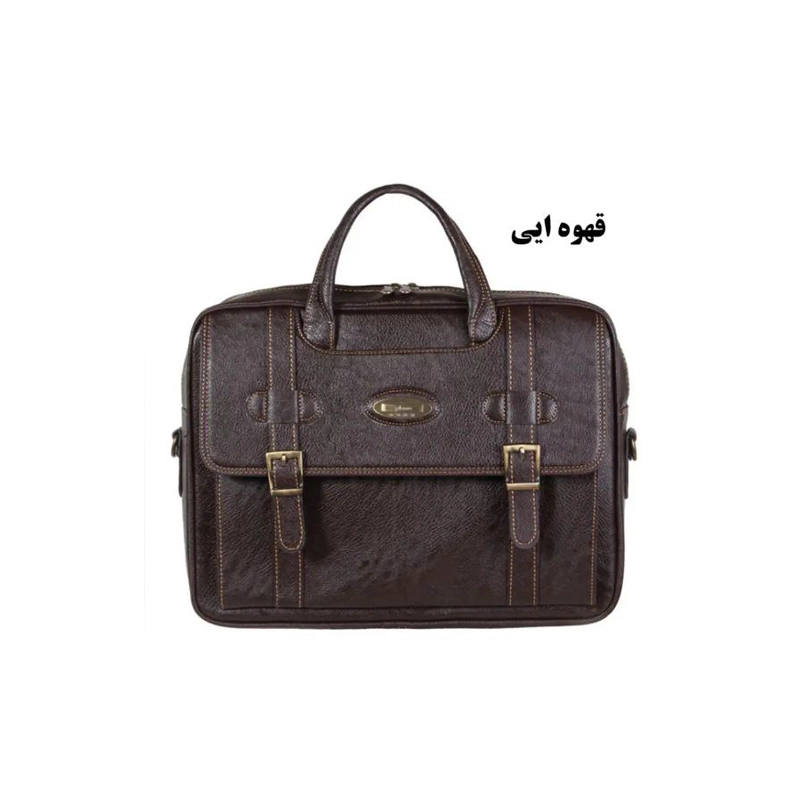 کیف چرمی قهوه ای DIPLOMAT 142 کیف چرمی قهوه ای سوخته DIPLOMAT 142 - Image 1