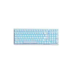 کیبورد بی سیم گیمینگ AULA F99 LIGHT GREY+WHITE+DARK GRAY NIMBUS SWITCH V3 - Image 3