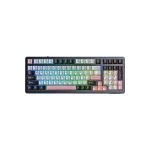 کیبورد بی سیم گیمینگ AULA F99 LIGHT GREY+WHITE+DARK GRAY NIMBUS SWITCH V3 - Image 4