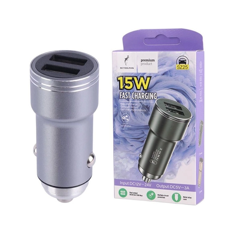 شارژر فندکی SKY DOLPHIN SZ25 شارژر فندکی SKY DOLPHIN SZ25 - Image 1