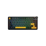 کیبورد بی سیم گیمینگ AULA AU75 BLACK STAR VECTOR SWITCH