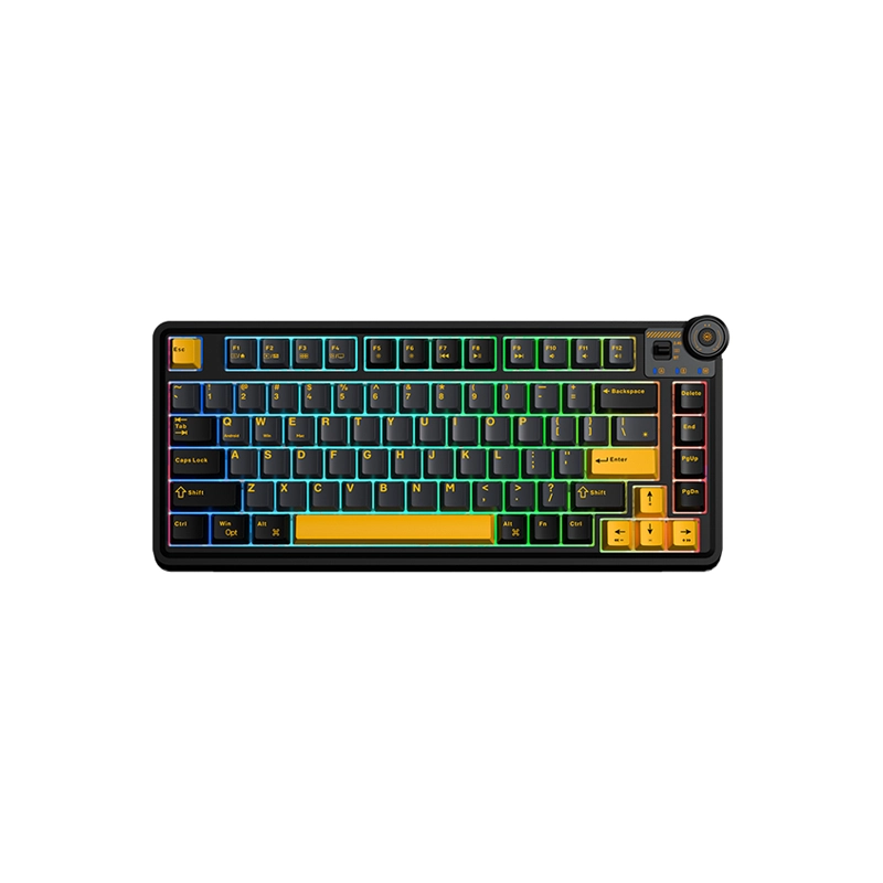 AU75-1 کیبورد بی سیم گیمینگ AULA AU75 BLACK STAR VECTOR SWITCH - Image 1