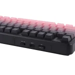 کیبورد بی سیم گیمینگ AULA F108 PRO BLACK GRADIENT GRAY WOOD SWITCH V3 - Image 11