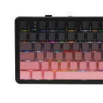 کیبورد بی سیم گیمینگ AULA F108 PRO BLACK GRADIENT GRAY WOOD SWITCH V3 - Image 17