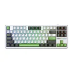 کیبورد بی سیم گیمینگ AULA F87 WHITE+ BLUE+ORANGE NIMBUS SWITCH V3 - Image 4