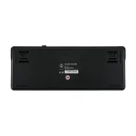 کیبورد بی سیم گیمینگ AULA F87 PRO BLUE+BLACK+CYAN GRAY WOOD SWITCH V4 - Image 5