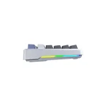 کیبورد سیم دار گیمینگ AULA F87 WHITE+GRAY+BLUE GRAY WOOD SWITCH V3 - Image 4