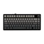 کیبورد بی سیم گیمینگ AULA F75 BLACK+GRADUAL GREY REAPER SWITCH