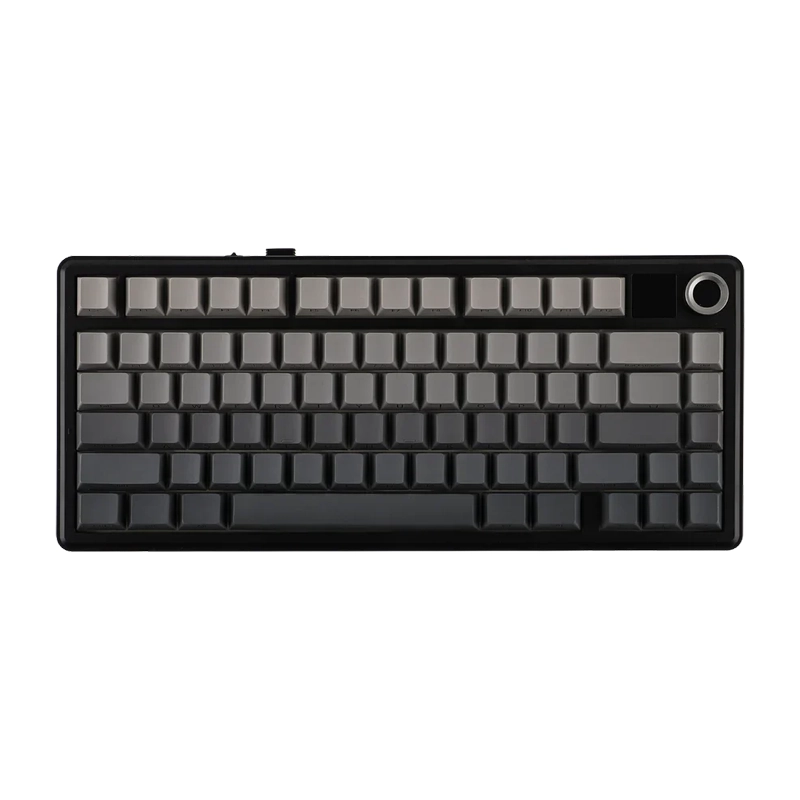 F75-2 کیبورد بی سیم گیمینگ AULA F75 BLACK+GRADUAL GREY REAPER SWITCH - Image 1