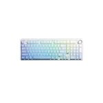 کیبورد بی سیم گیمینگ AULA F99 PRO BLACK+GRAY+GREEN GREY WOOD SWITCH V3 - Image 4
