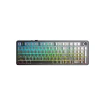 کیبورد بی سیم گیمینگ AULA F99 PRO BLACK+GRAY+GREEN GREY WOOD SWITCH V3 - Image 3
