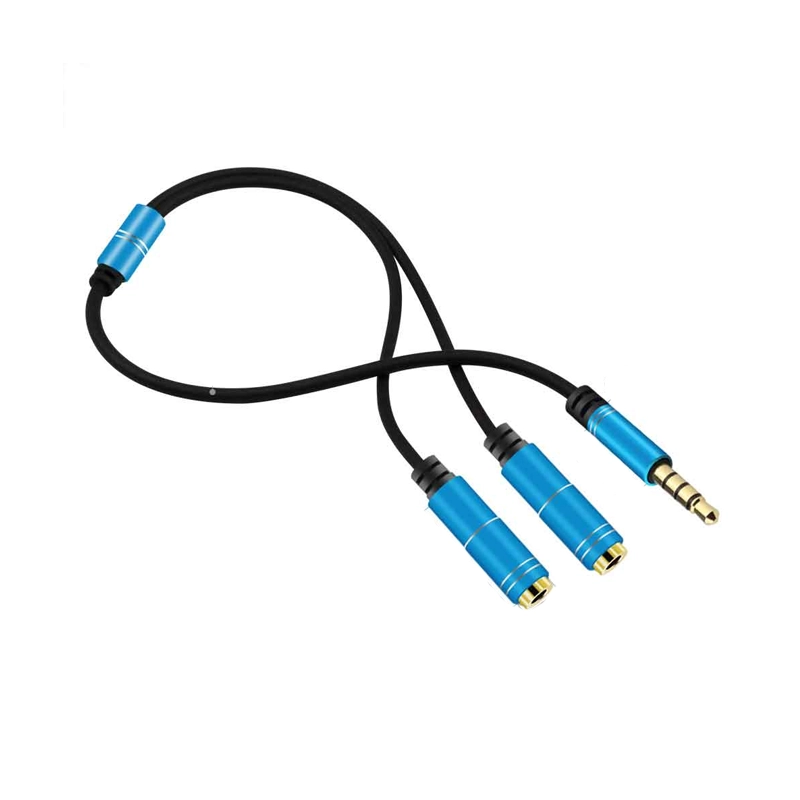 تبدیل هدست تک فیش به دو فیش سوکت فلزی تبدیل هدست تک فیش به دو فیش سوکت فلزی - تصویر 1