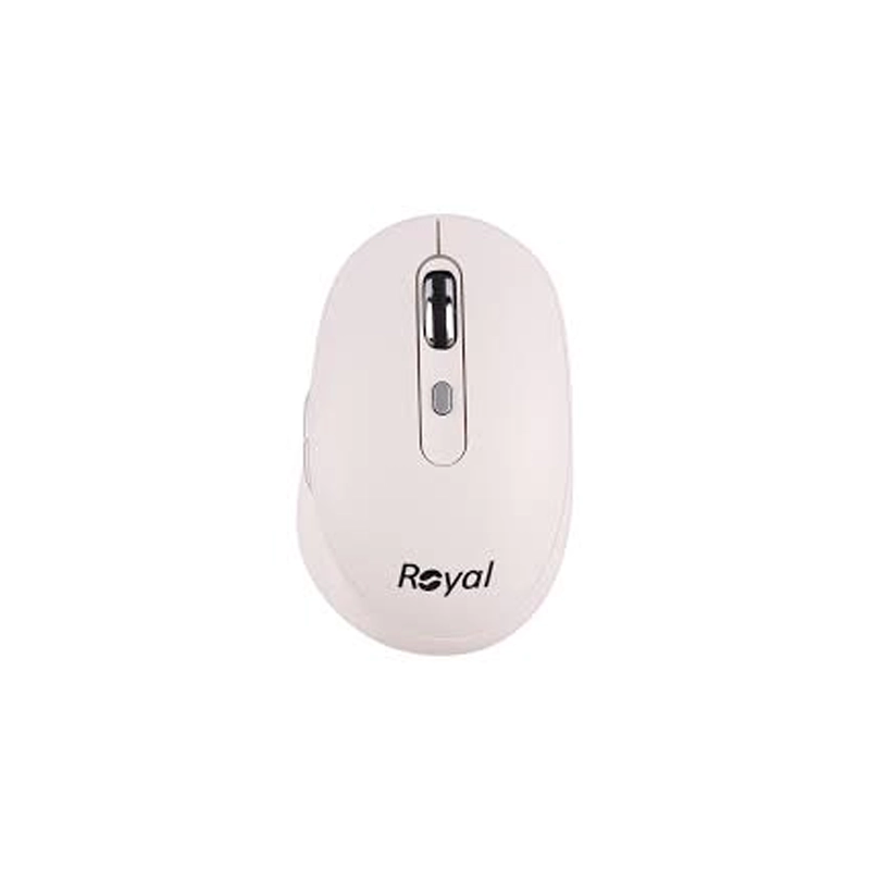 موس بی سیم بلوتوثی ROYAL MWB-300 سفید موس بی سیم بلوتوثی ROYAL MWB-300 سفید - Image 1