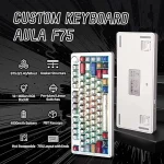 کیبورد بی سیم گیمینگ AULA F75 COMICS REAPER SWITCH - Image 3