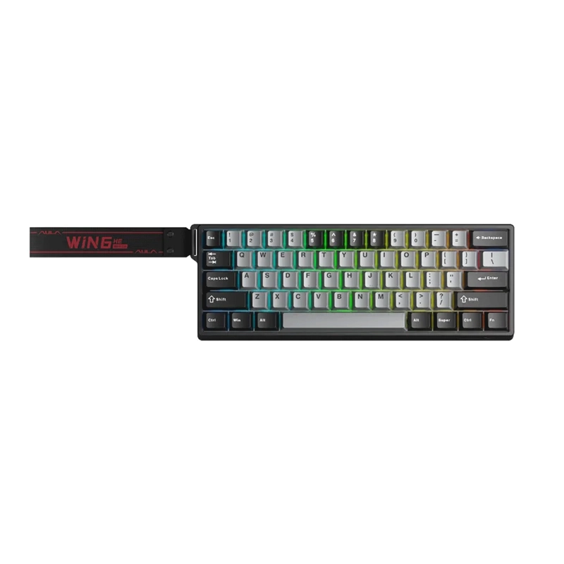 کیبورد سیم دار گیمینگ AULA WIN 60 HE PRO XINGYI MAGNETIC SWITCH کیبورد سیم دار گیمینگ AULA WIN 60 HE PRO XINGYI MAGNETIC SWITCH - Image 1