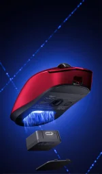 موس بی سیم بلوتوثی شارژی AULA SC900 PRO سفید - Image 6