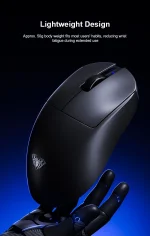 موس بی سیم بلوتوثی شارژی AULA SC900 PRO مشکی - Image 8
