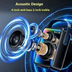 اسپیکر بلوتوث شارژی AULA K22 - Image 3