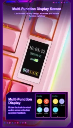 کیبورد بی سیم گیمینگ AULA S75 PRO GRADIENT GRAY SEIYA SWITCH - Image 7