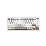کیبورد بی سیم گیمینگ LEOBOG HI75 C PRO DARK GREEN+WHITE+GREEN ICE VEIN SWITCH - Image 2