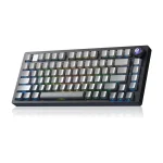 کیبورد بی سیم گیمینگ LEOBOG HI75 C PRO BLACK+GRADIENT GREY REAPER SWITCH