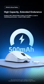 موس بی سیم بلوتوثی شارژی AULA SC380 PRO مشکی - Image 13