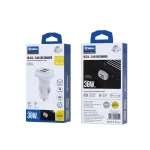 شارژر فندکی INKAX CA-07 2PORT QC3.0 30W - Image 2