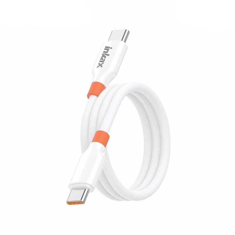 CB-58 60W CC کابل شارژ دوسر تایپ سی INKAX CB-58 60W - Image 1