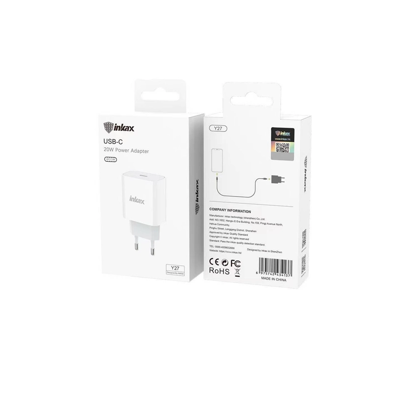 Y27PD شارژر INKAX Y27 PD 20W - Image 1