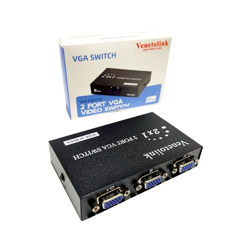 سوییچ VENETOLINK VGA 2PORT سوییچ VENETOLINK VGA 2PORT - Image 1
