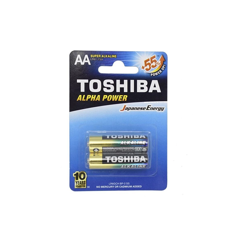 باطری قلم آلکالاین 2تایی TOSHIBA ALPHA باطری قلم آلکالاین 2تایی TOSHIBA ALPHA - Image 1