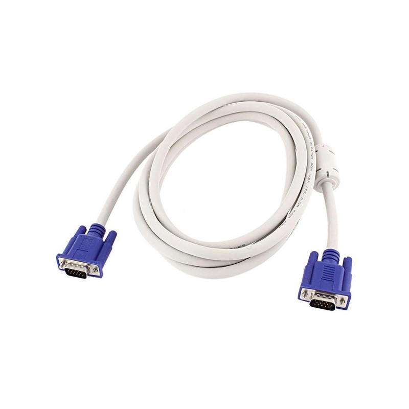 کابل VGA 3+4 1.5M سفید کابل VGA 3+4 1/5M سفید - Image 1
