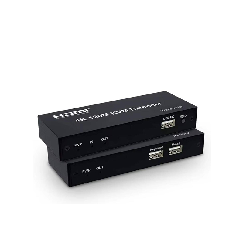 تبدیل-KVM-EXTENDER-HDMI-120M-مشکی-1.jpg تبدیل KVM EXTENDER HDMI 120M مشکی - تصویر 1