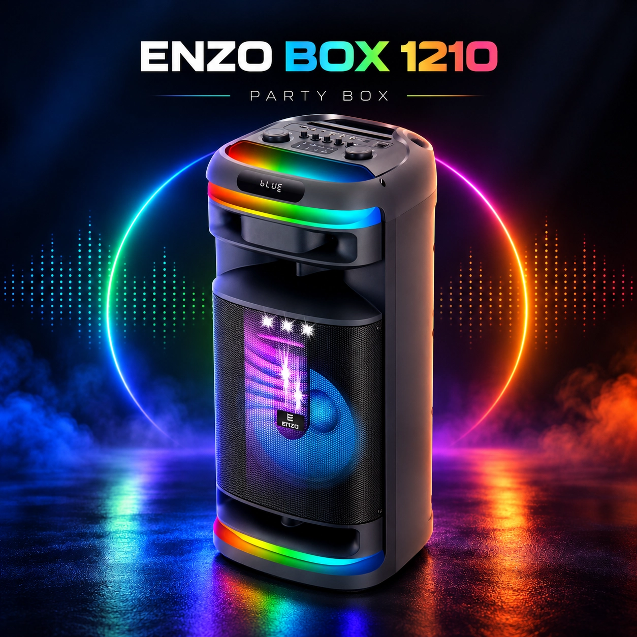 پارتی باکس ENZO BOX 1210 با ووفر 12 اینچی