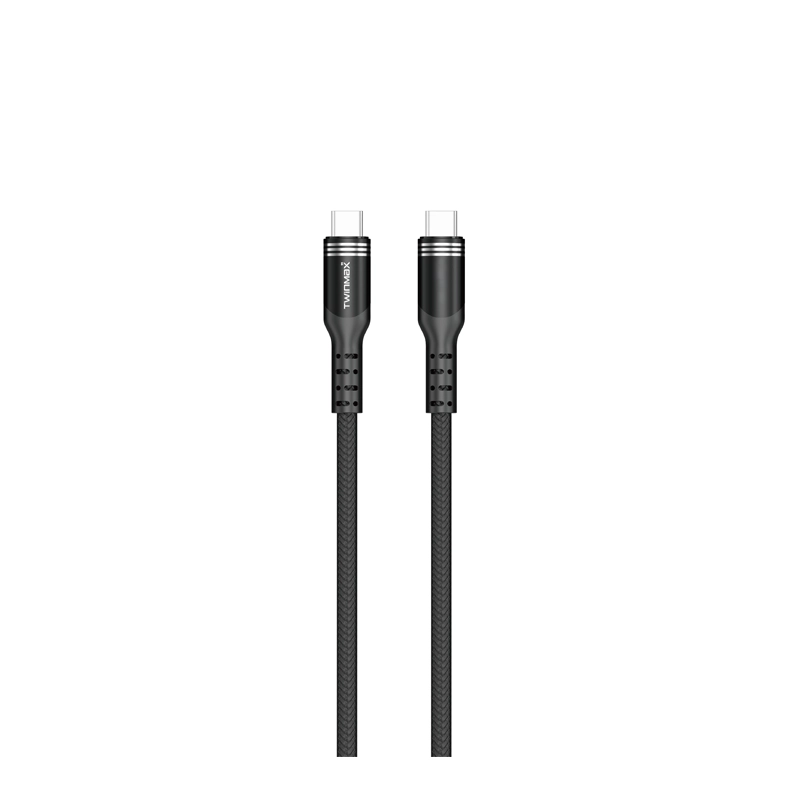 کابل شارژ دوسر تایپ سی TWINMAX M-4 C-C کابل شارژ دوسر تایپ سی TWINMAX M-4 C-C - تصویر 1