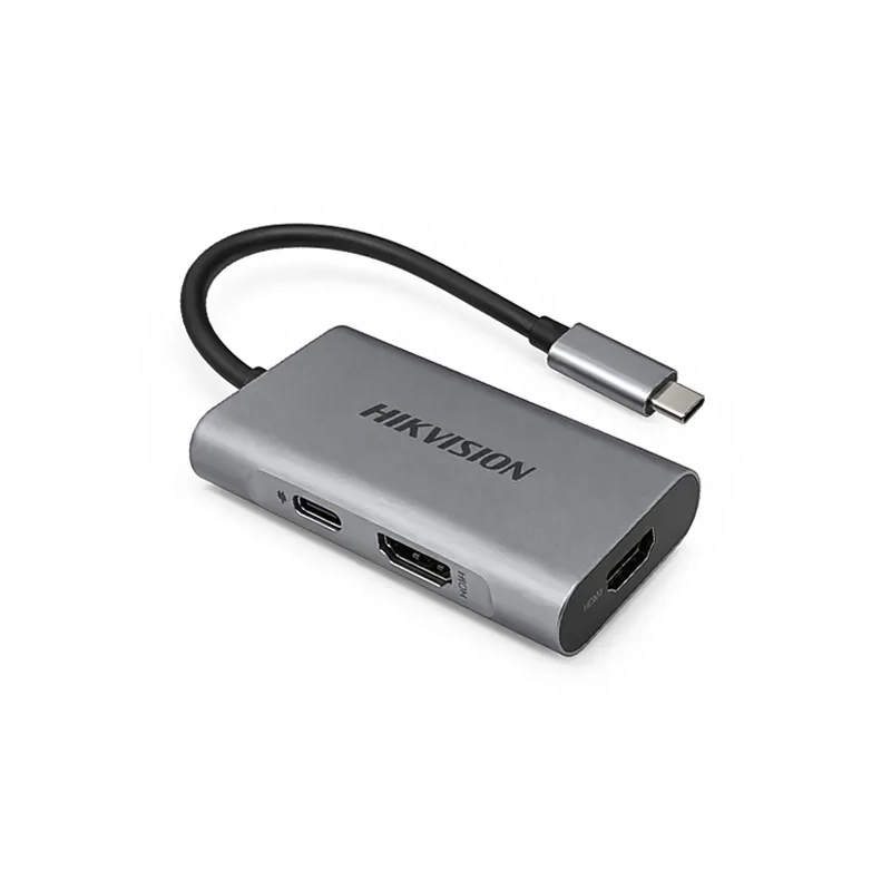 تبدیل HIKVISION TYPE-C TO 2PORT HDMI+USB3+TYPE-C تبدیل HIKVISION TYPE-C TO 2PORT HDMI+USB3+TYPE-C - تصویر 1