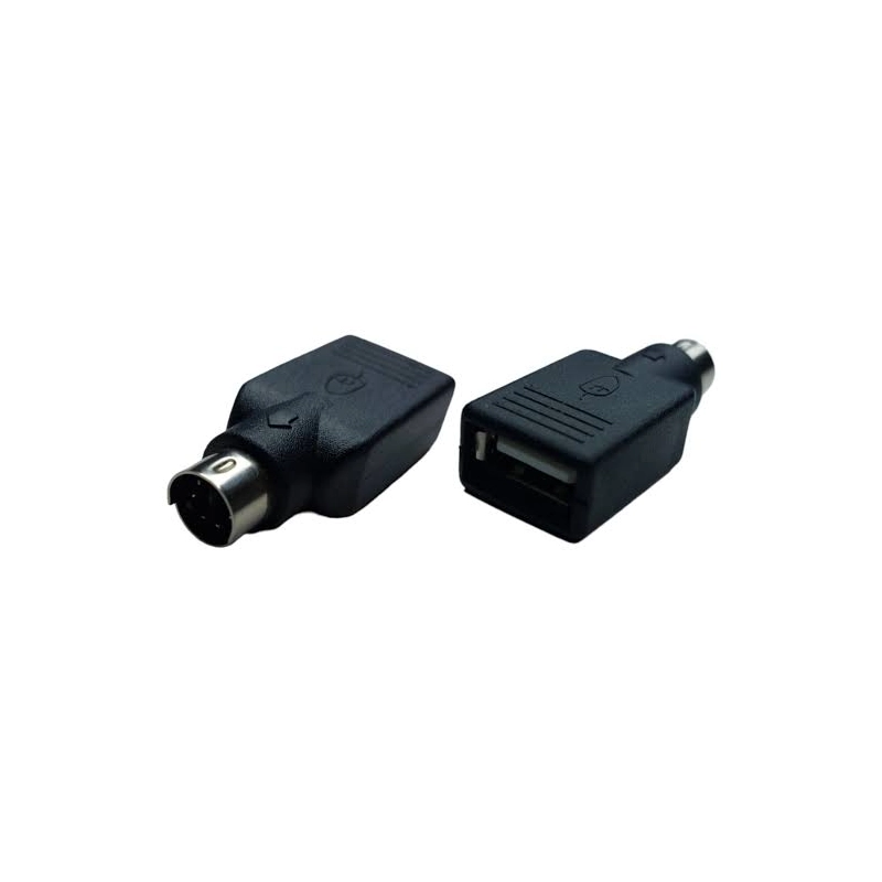 تبدیل USB به PS2 نری مشکی تبدیل USB به PS2 نری مشکی - تصویر 1