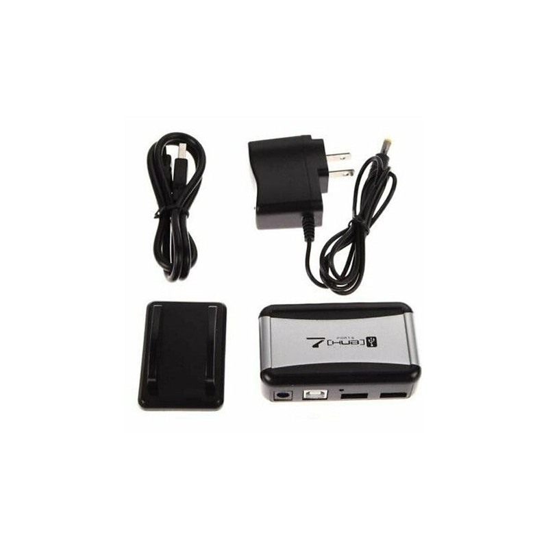 هاب USB2 7PORT با آداپتور هاب USB2 7PORT با آداپتور - تصویر 1