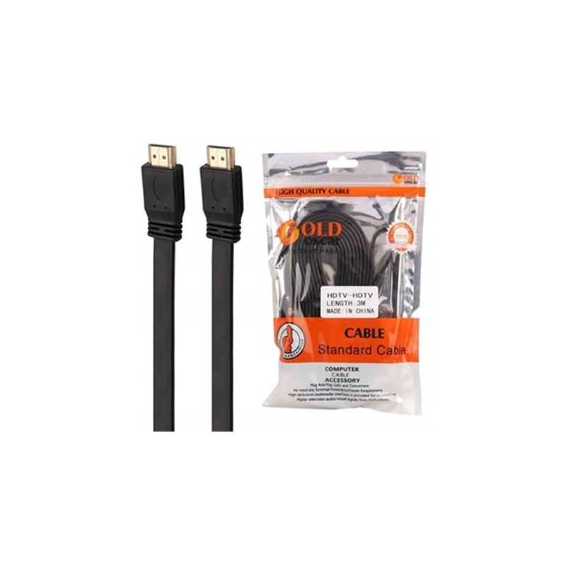 کابل OSCAR HDMI FLAT 10M کابل OSCAR HDMI FLAT 10M - تصویر 1